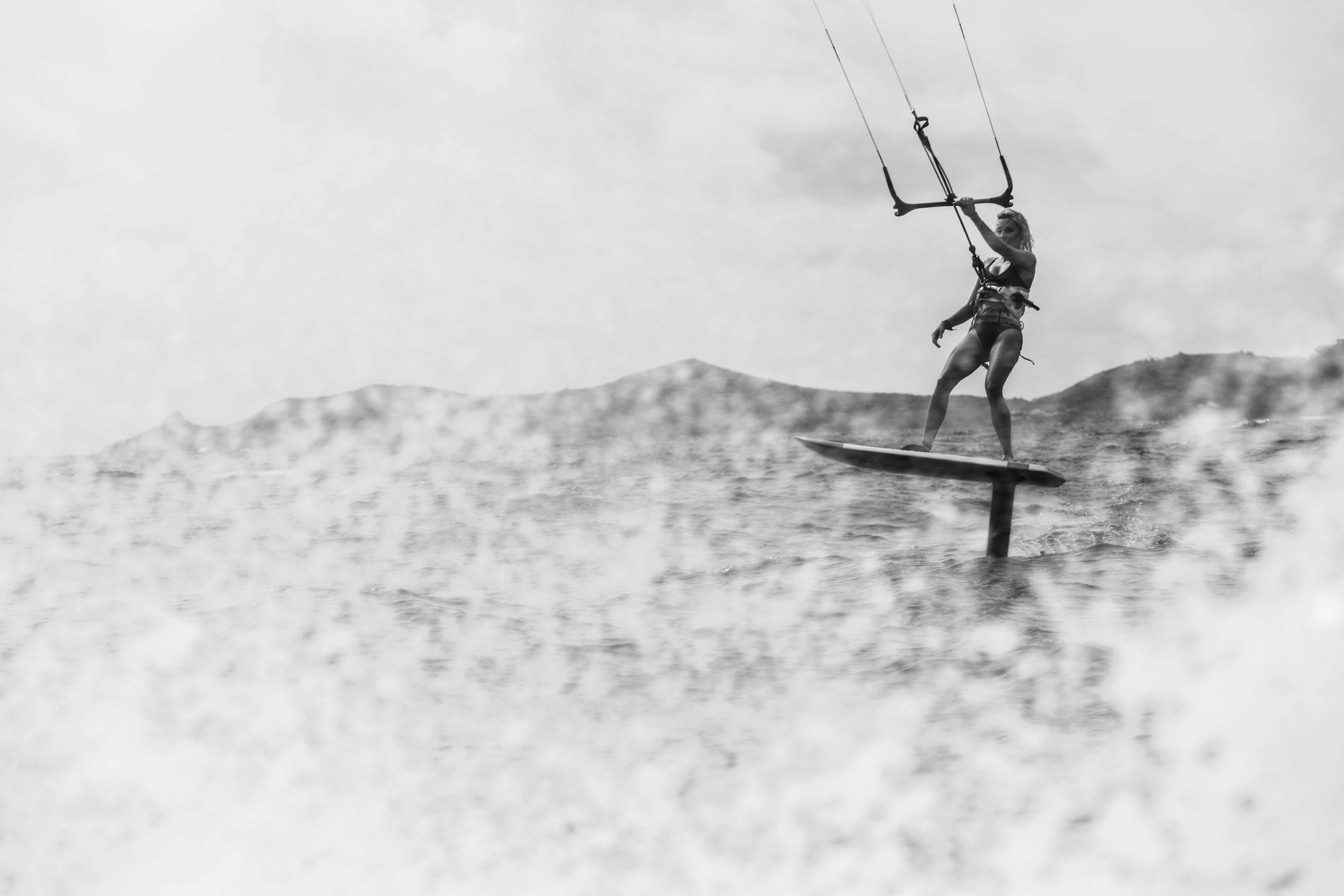 Susi Mai rides Foil board at Necker Island.jpg